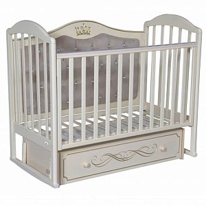 Детская кроватка Oliver Camilla Elegance Premium, маятник/ящик