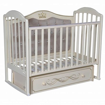 Детская кроватка Oliver Camilla Elegance Premium, маятник/ящик
