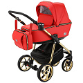 Детская коляска BeBe-Mobile Gusto Special Edition Deluxe 3 в 1, эко-кожа (GU116-SE
						
					) — Фото