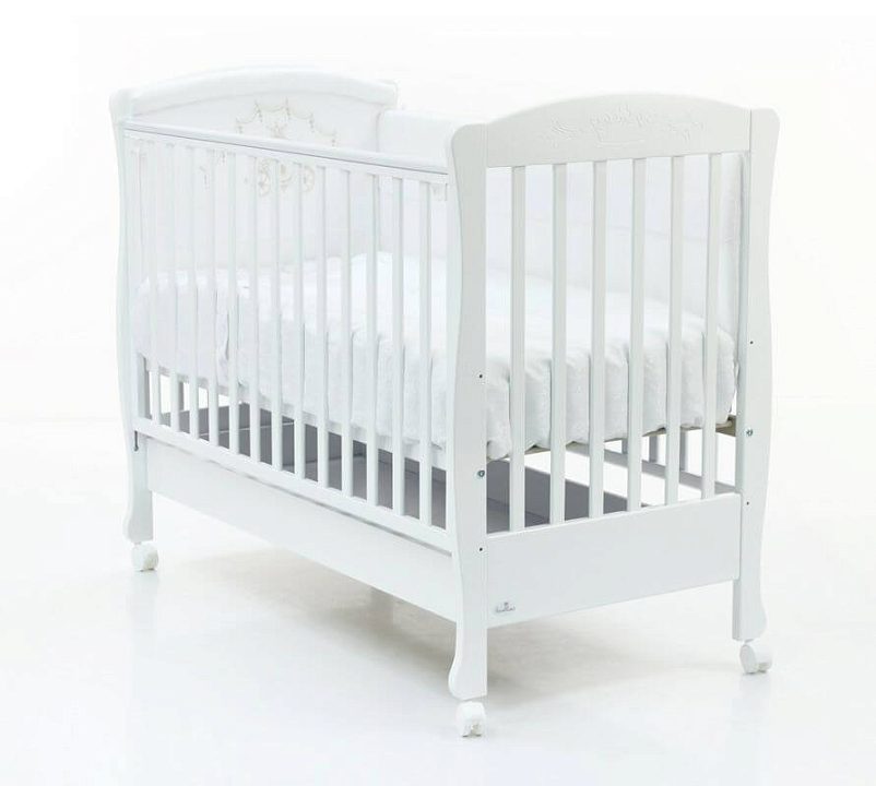 Детская кроватка Fiorellino Infant с ящиком — как выглядит в жизни