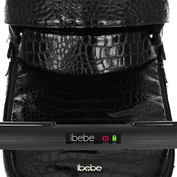Детская коляска Ibebe I-Stop Leather Crocodile 2 в 1 — как выглядит в жизни