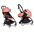 Детская коляска Babyzen Yoyo 2 Newborn Pack 2 в 1 на черной раме (Ginger
						
					) — Фото