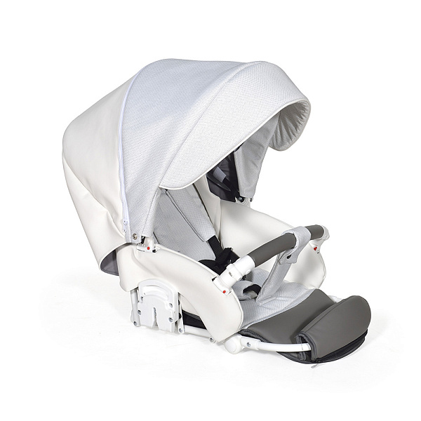 Детская коляска Indigo Porto 2 в 1, эко-кожа фото 3