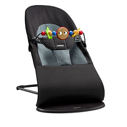 Детское кресло-шезлонг BabyBjorn Balance Soft с игрушкой