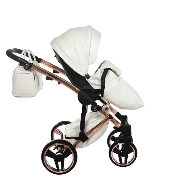 Детская коляска Junama Diamond Individual V2 2 в 1 на медной раме фото 8