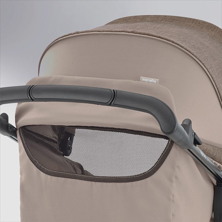 Детская коляска-трость Inglesina Zippy Light на серой раме — как выглядит в жизни