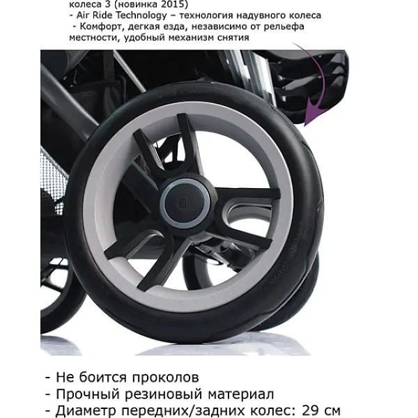 Детская коляска Teutonia Mistral Primus V3 Titanium Теутония Мистраль Примус В3 Титаниум WHL3 HB 2 в 1 с ручным тормозом фото 14