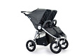 Детская прогулочная коляска для двойни Bumbleride Indie Twin 2020 (Down Grey
						
					) — Фото