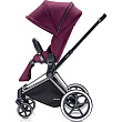 Детская прогулочная коляска Cybex Priam Lux, шасси City Light Chrome - Фото