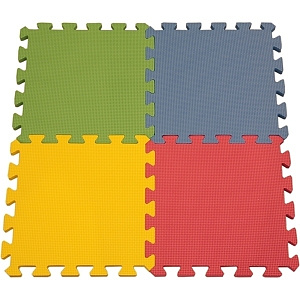 Игровой коврик-пазл Funkids 12" Симпл-12 KB-049, 4 плиты