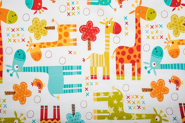 Комплект постельного белья Nuovita Giraffe для кровати-трансформера Nido Magia (6 предметов) фото 9