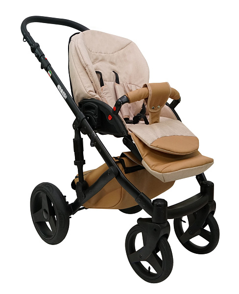Детская коляска Ray Ultra Ecco 2 в 1, 100% эко-кожа фото 18