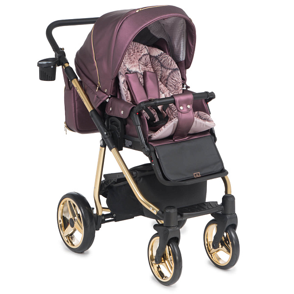 Детская коляска Adamex Reggio Shine Deluxe 3 в 1 фото 1