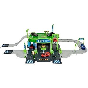 Паркинг Smoby Заправочная Станция Creatix + 1 авто Majorette арт. 2050010
