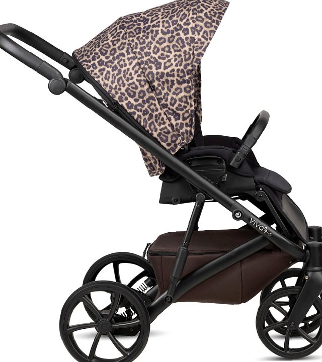 Детская коляска Tutis Viva 6 Plus Wild Elegance 2 в 1, Wild Mocca — как выглядит в жизни