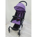 Детская прогулочная коляска для двойни Yoya BabyTime (Сиреневый джинс (Purple)
						
					) — Фото