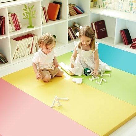Детский игровой складывающийся коврик AlzipMat Color Folder SG CF-240SG