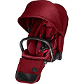 Детская прогулочная коляска Cybex Priam Lux, шасси City Light Chrome (Infra Red
						
					) — Фото