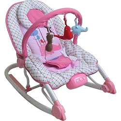 Детский шезлонг с вибрацией Sweet Baby Zoo