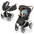 Детская коляска Baby Design Dotty 2 в 1 (100 Dark Rock
						
					) — Фото