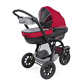 Детская коляска Chicco Trio Activ3 with Kit Car 3 в 1 (Red Berry
						
					) — Фото