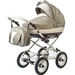 Детская коляска Esperanza Victoria Prestige 2 в 1 Цвет рамы - Черный - Маленькие колеса