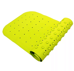 Антискользящий резиновый коврик для ванны Roxy-Kids (с отверстиями) BM-34576-B, 34,5x76 см