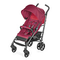 Детская коляска-трость Chicco Lite Way Top Stroller, с бампером (Red Berry 
						
					) — Фото
