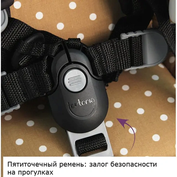 Детская коляска Teutonia Mistral S V3 Titanium Теутония Мистраль С В3 Титаниум 2 в 1 фото 9
