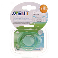 Пустышка Philips Avent  6-18 мес арт.86380 (Зеленый) — Фото
