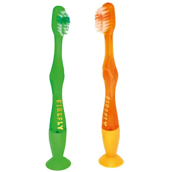 Зубная щетка Dr. Fresh Roxy Kids Firefly Доктор Фреш Рокси Кидс Файрфлай с мигающим таймером, 2 шт. фото 2