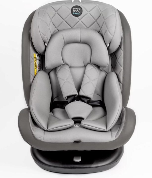 Детское автокресло Amarobaby Brilliant Isofix класс D — как выглядит в жизни