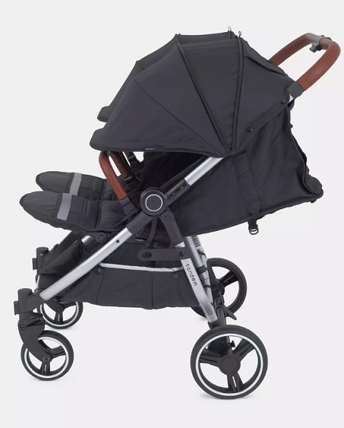 Детская прогулочная коляска для двойни Mowbaby Tandem фото 4