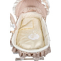 Набор постели в люльку Kids Fashion Sleeping Bunny, 6 предметов (Бежевый) — Фото
