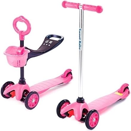 Трехколесный самокат Sweet Baby Triplex Seat 3 в 1