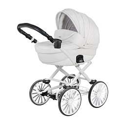 Детская коляска BeBe-Mobile Giulia Deluxe Carbon 2 в 1, эко-кожа