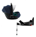 Детское автокресло Romer & Britax Baby-Safe iSense с базой Flex Base iSense (Indigo Blue
						
					) — Фото