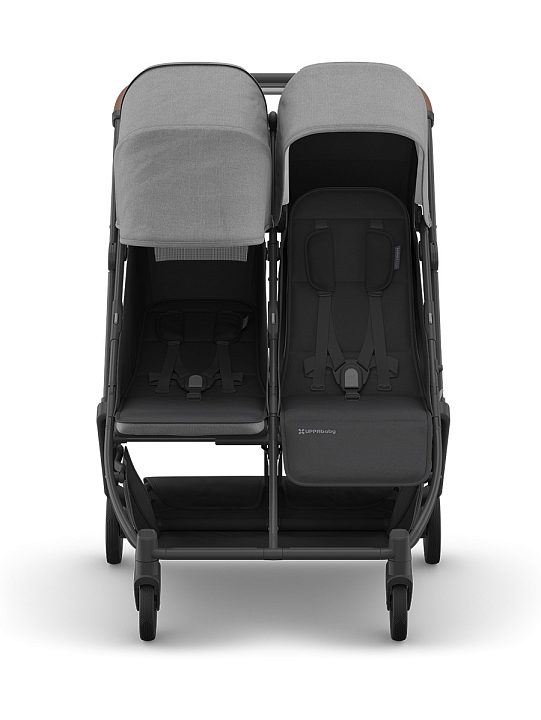 Детская коляска для двойни UPPAbaby Minu Duo — как выглядит в жизни