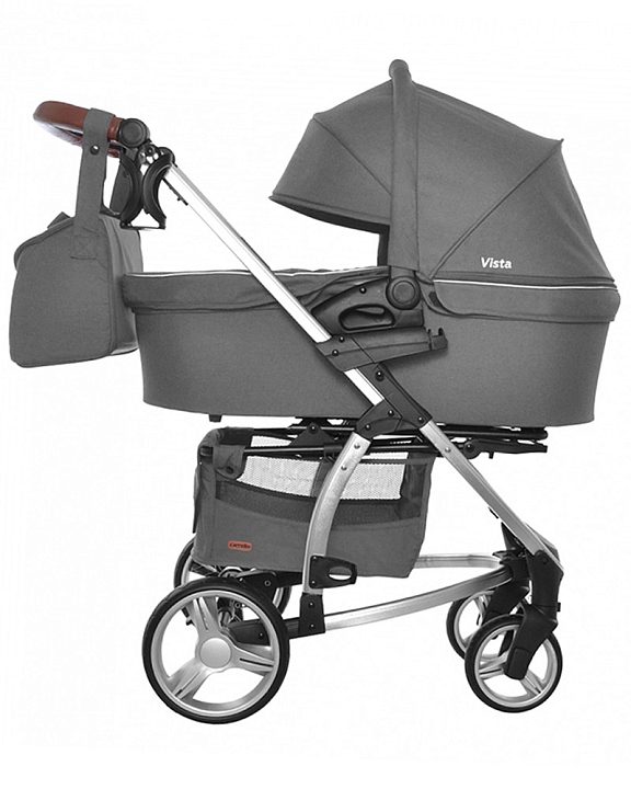 Детская коляска Carrello Vista CRL-6501 2 в 1 — как выглядит в жизни