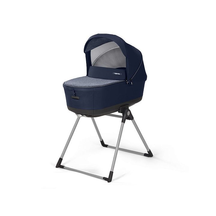 Детская коляска Inglesina Electa System Duo 2 в 1 на шасси Electa Silver Black — как выглядит в жизни
