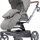 Детская коляска Inglesina Quad System 2 в 1 на шасси Quad Titanium Black Cognac фото 4