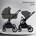 Детская коляска Sweet Baby Stella Plus 2 в 1 (Dark Grey
						
					) — Фото