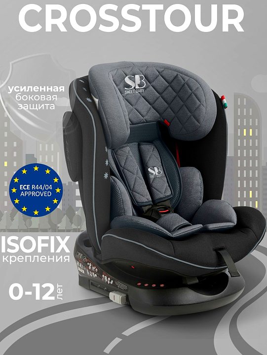 Детское автокресло Sweet Baby Crosstour 360 SPS Isofix — как выглядит в жизни