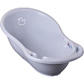 Детская ванночка Tega Baby Уточка, 86 см (Light Gray - Серый) — Фото