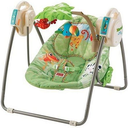 Колыбель Fisher Price FP M6710 Люлька- Тропический Лес