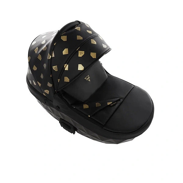 Детская коляска Junama Glow V2 3 в 1 на золотой раме фото 11