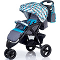 Детская прогулочная коляска Babyhit Voyage Air (Grey Blue
						
					) — Фото