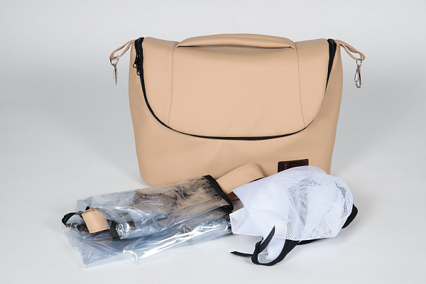 Детская коляска Jaxee Ester Ecco 2 в 1, эко-кожа фото 1