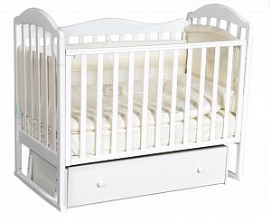 Детская кроватка ByTwinz Gabriella 1, универсальный маятник/ящик