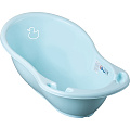 Детская ванночка Tega Baby Уточка, 86 см (Light Blue - Голубой) — Фото